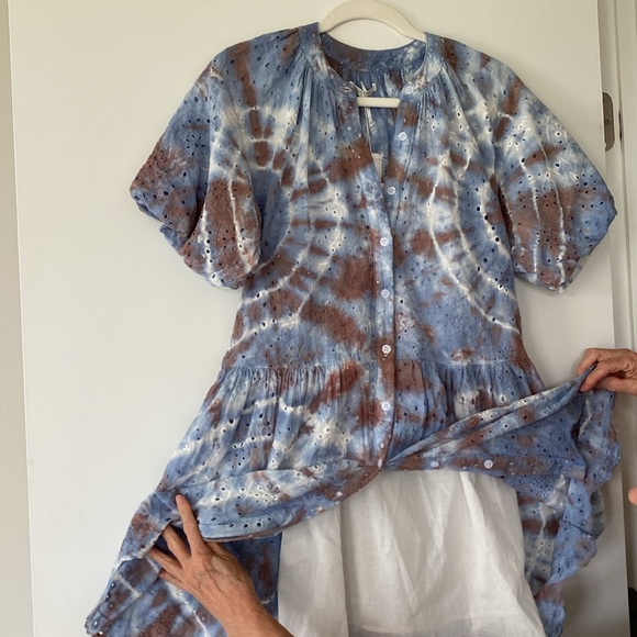 Stitchdrop eyelet tie dye dress - Picture 7 of 14